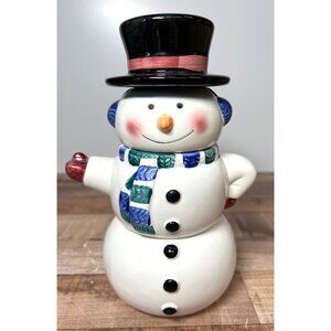 Hallmark SNOWMAN Salt Pepper Cream Sugar Christmas Winter Decoration